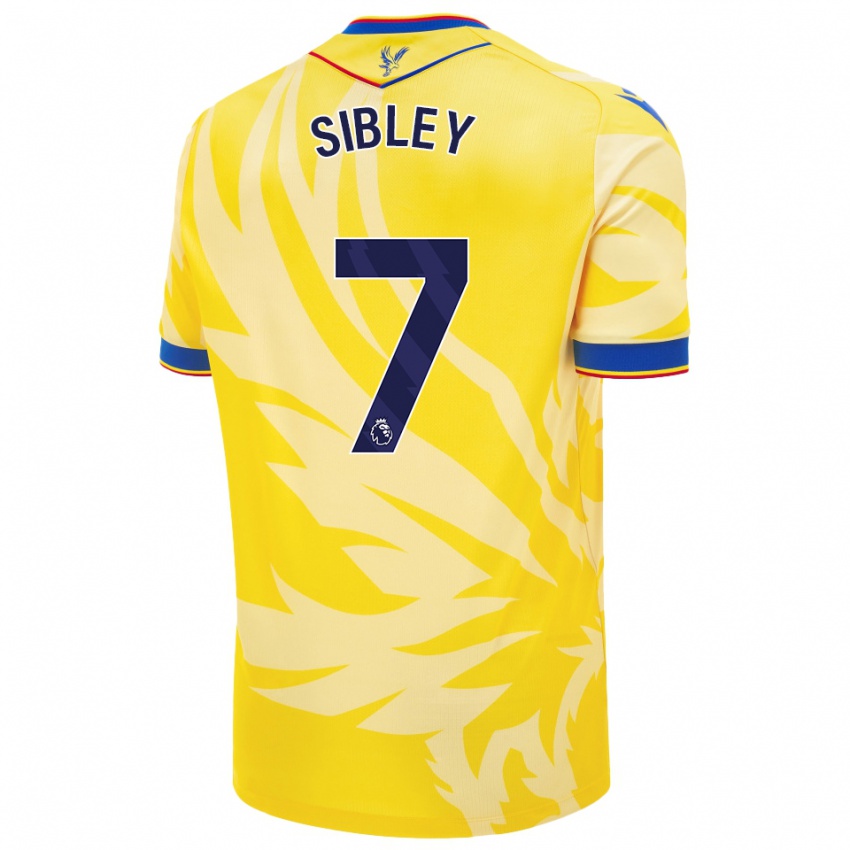 Dames Isabella Sibley #7 Geel Uitshirt Uittenue 2024/25 T-Shirt België