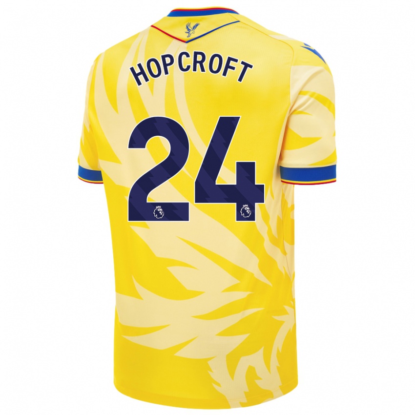 Dames Shanade Hopcroft #24 Geel Uitshirt Uittenue 2024/25 T-Shirt België