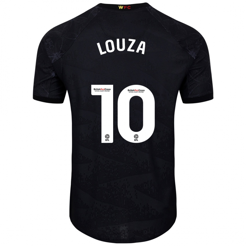 Femme Maillot Imrân Louza #10 Noir Blanc Tenues Extérieur 2024/25 T-Shirt Belgique