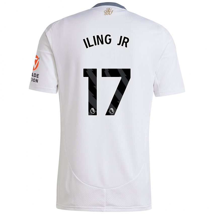 Dames Samuel Iling-Junior #17 Wit Uitshirt Uittenue 2024/25 T-Shirt België