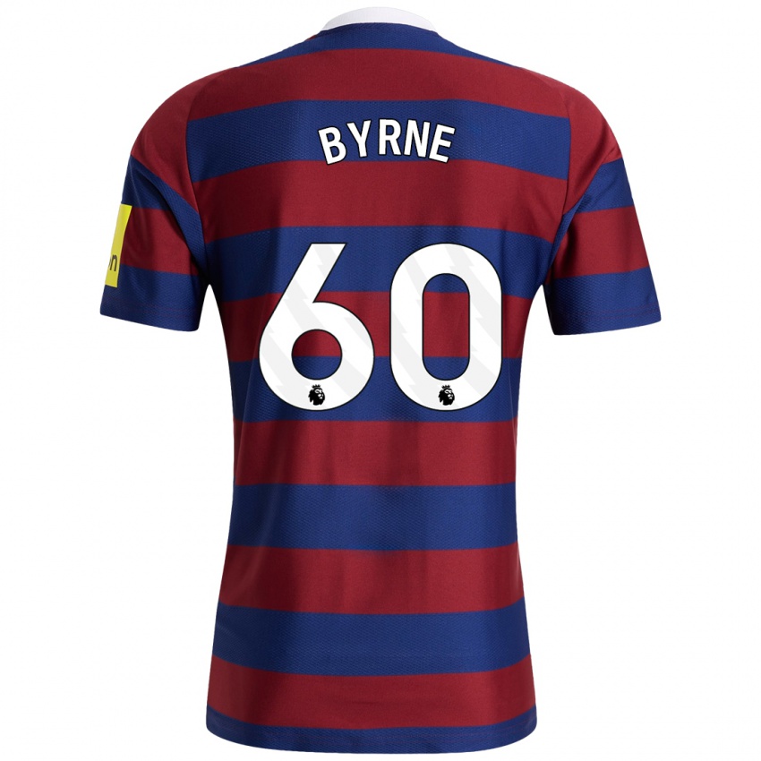 Femme Maillot Reece Byrne #60 Bordeaux Bleu Marine Tenues Extérieur 2024/25 T-Shirt Belgique