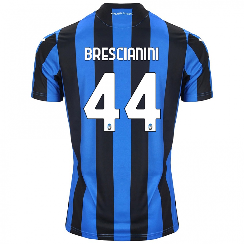 Kinderen Marco Brescianini #44 Blauw Zwart Thuisshirt Thuistenue 2024/25 T-Shirt België