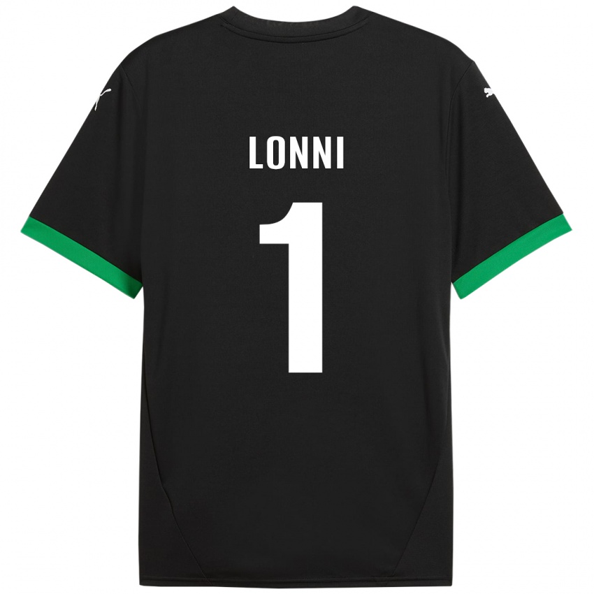 Kinderen Lia Lonni #1 Zwart Donkergroen Thuisshirt Thuistenue 2024/25 T-Shirt België