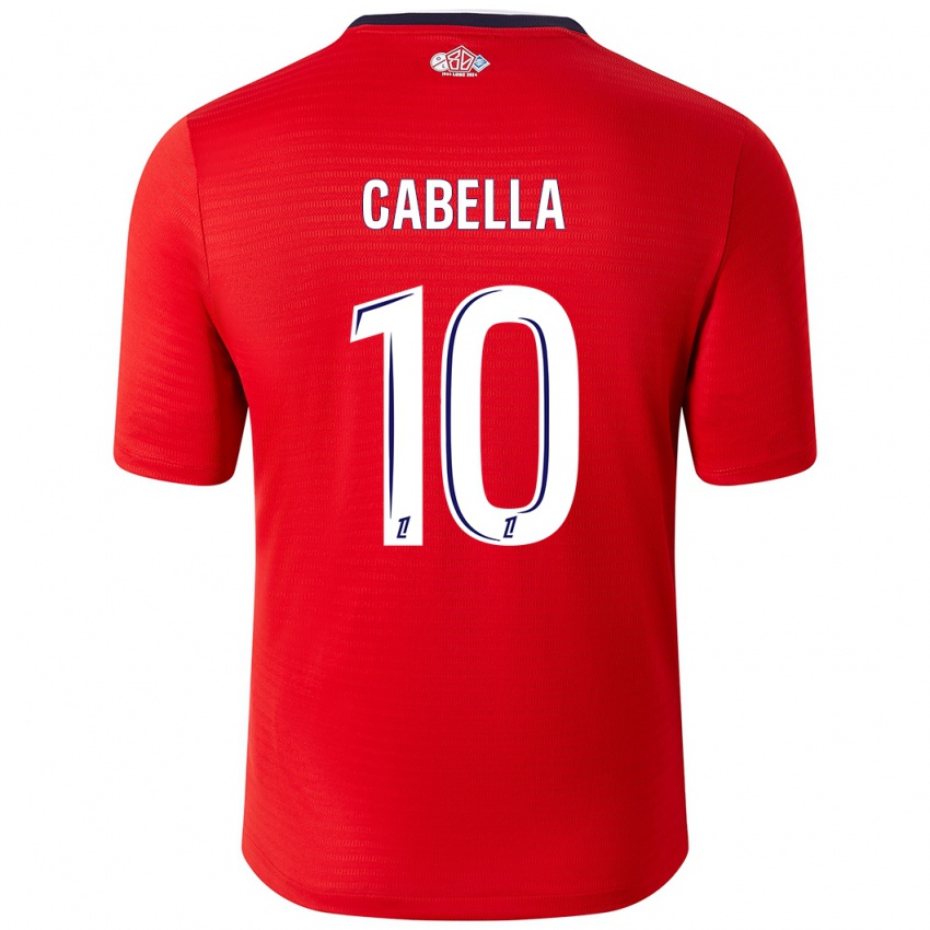 Kinderen Rémy Cabella #10 Rood Wit Thuisshirt Thuistenue 2024/25 T-Shirt België