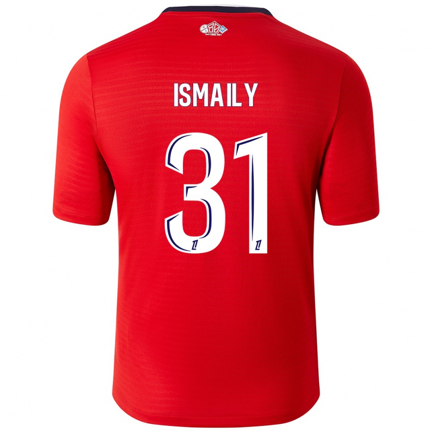 Kinderen Ismaily #31 Rood Wit Thuisshirt Thuistenue 2024/25 T-Shirt België