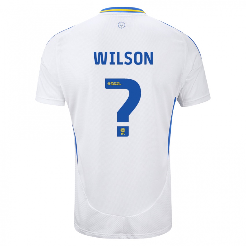 Kinderen Marley Wilson #0 Wit Blauw Thuisshirt Thuistenue 2024/25 T-Shirt België