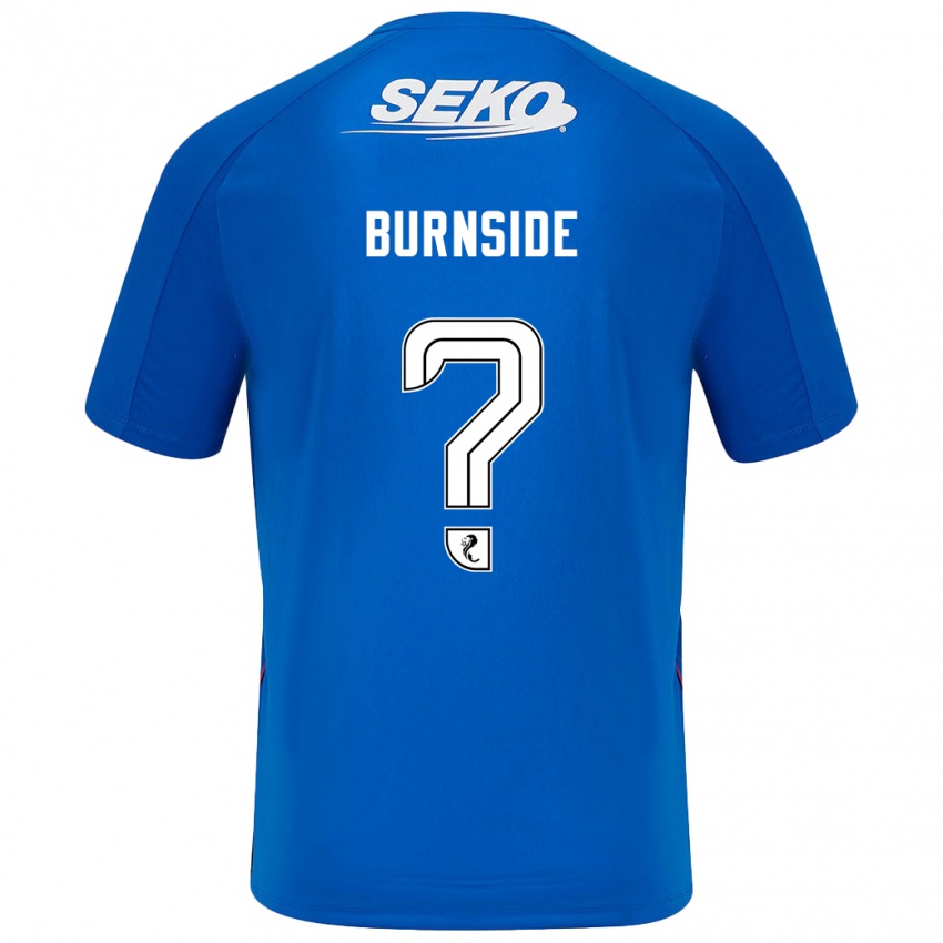 Kinderen Callum Burnside #0 Donkerblauw Thuisshirt Thuistenue 2024/25 T-Shirt België