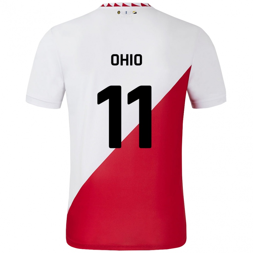 Kinderen Noah Ohio #11 Wit Rood Thuisshirt Thuistenue 2024/25 T-Shirt België