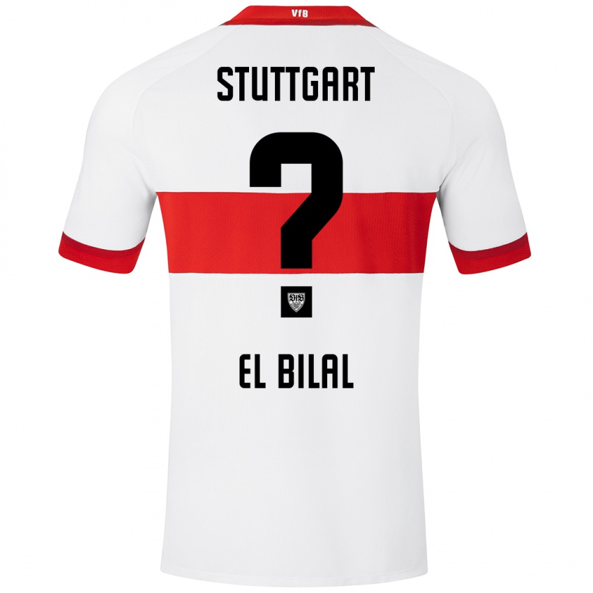 Kinderen El Bilal Touré #0 Wit Rood Thuisshirt Thuistenue 2024/25 T-Shirt België