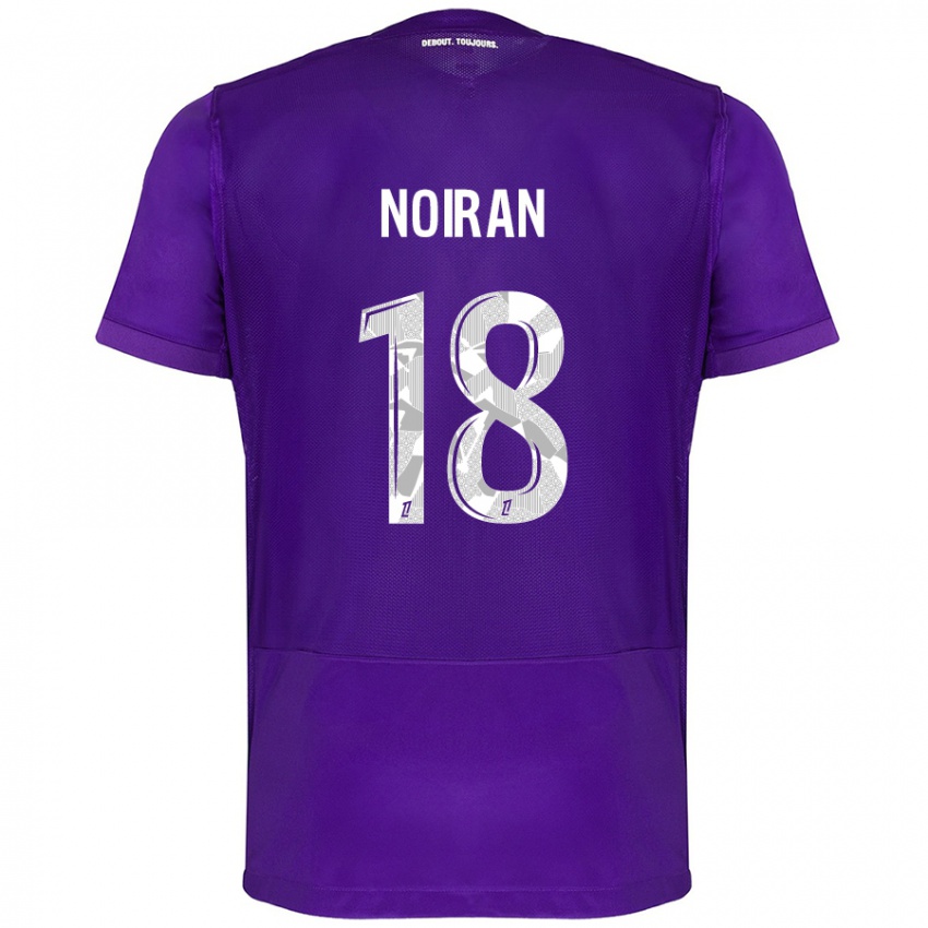 Kinderen Clara Noiran #18 Paars Wit Thuisshirt Thuistenue 2024/25 T-Shirt België