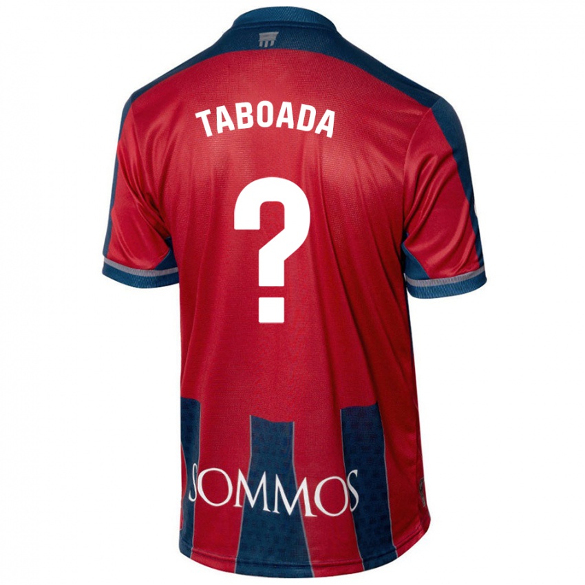 Kinderen Héctor Taboada #0 Rood Blauw Thuisshirt Thuistenue 2024/25 T-Shirt België