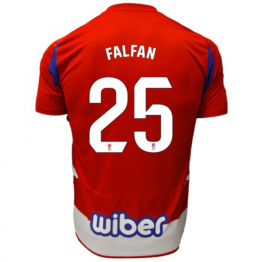 Kinderen Daiana Falfán #25 Rood Wit Blauw Thuisshirt Thuistenue 2024/25 T-Shirt België