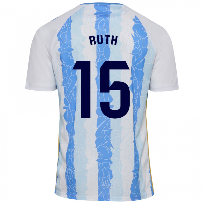 Kinderen Ruth #15 Wit Blauw Thuisshirt Thuistenue 2024/25 T-Shirt België