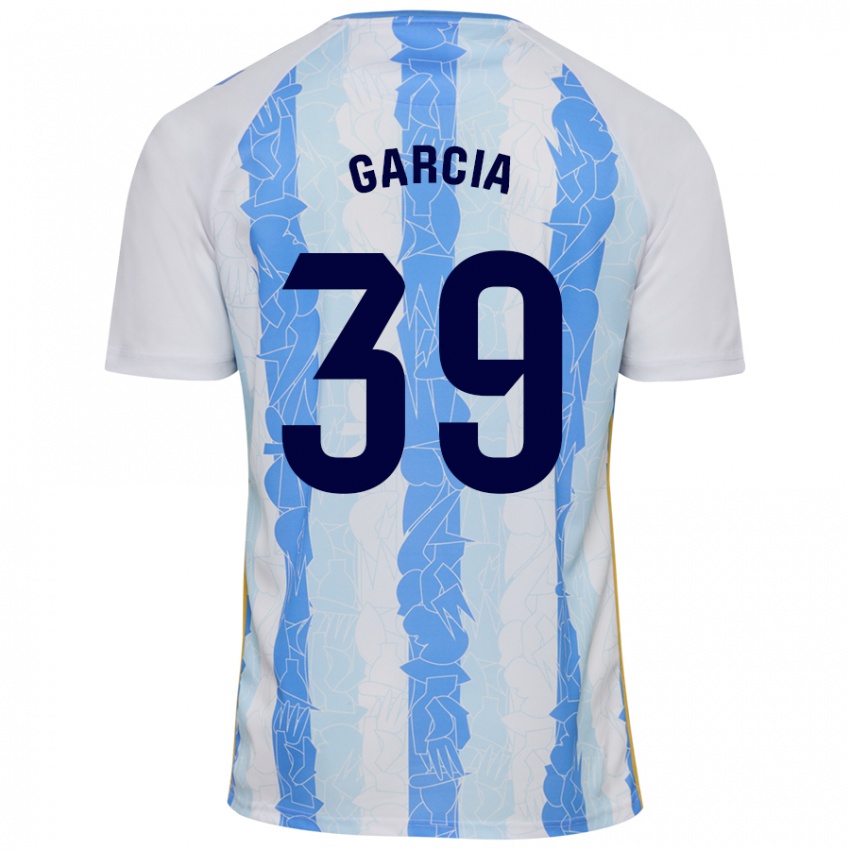 Kinderen Claudia García #39 Wit Blauw Thuisshirt Thuistenue 2024/25 T-Shirt België