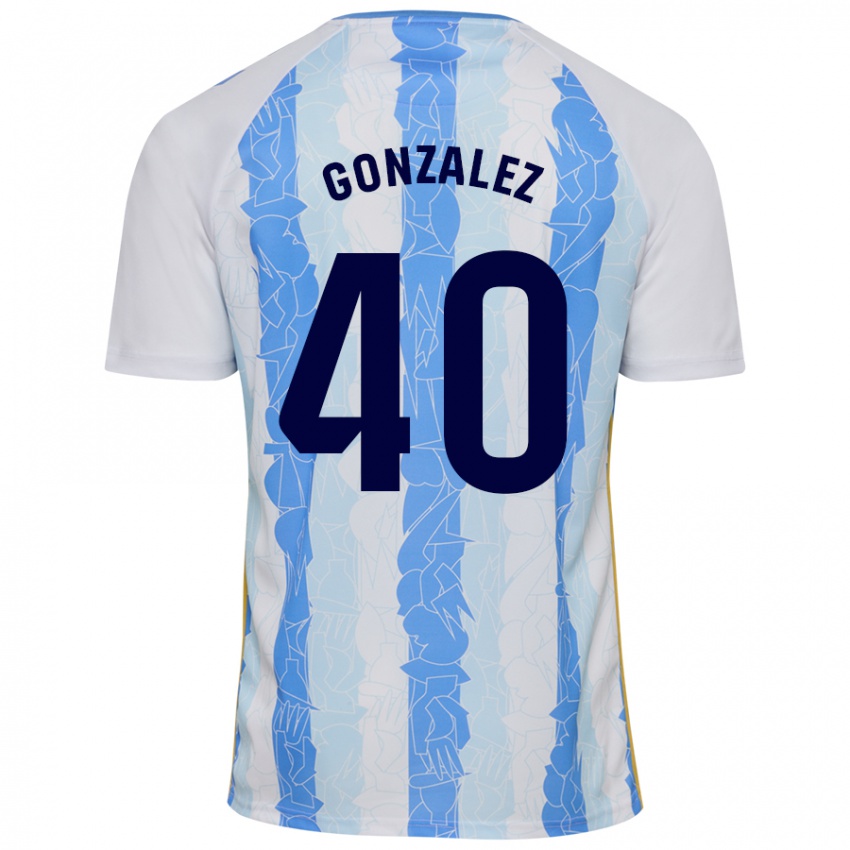 Kinderen Carol González #40 Wit Blauw Thuisshirt Thuistenue 2024/25 T-Shirt België