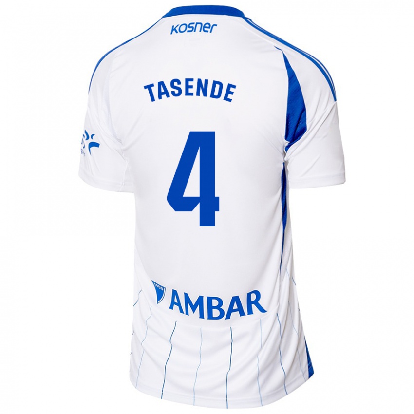 Kinderen Dani Tasende #4 Rood Wit Thuisshirt Thuistenue 2024/25 T-Shirt België