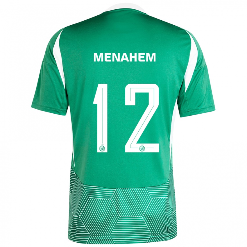 Kinderen Sun Menahem #12 Groen Wit Thuisshirt Thuistenue 2024/25 T-Shirt België