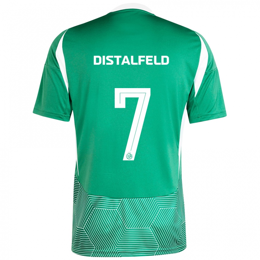 Kinderen Yanai Distalfeld #7 Groen Wit Thuisshirt Thuistenue 2024/25 T-Shirt België