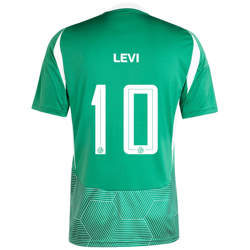 Kinderen Yarin Levi #10 Groen Wit Thuisshirt Thuistenue 2024/25 T-Shirt België