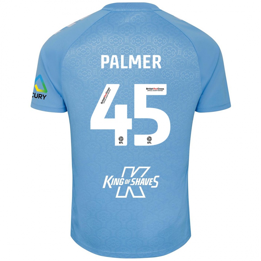 Kinderen Kasey Palmer #45 Blauw Wit Thuisshirt Thuistenue 2024/25 T-Shirt België