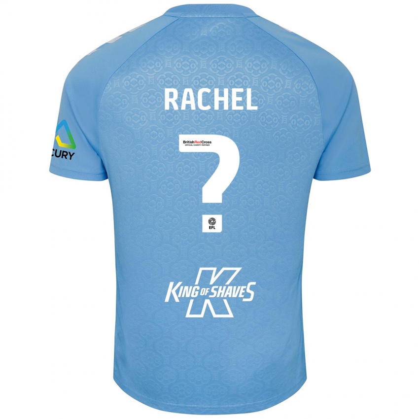 Kinderen Daniel Rachel #0 Blauw Wit Thuisshirt Thuistenue 2024/25 T-Shirt België