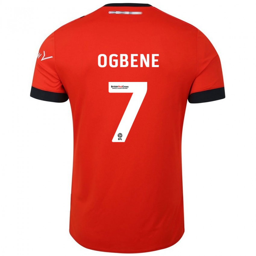 Kinderen Chiedozie Ogbene #7 Oranje Zwart Thuisshirt Thuistenue 2024/25 T-Shirt België