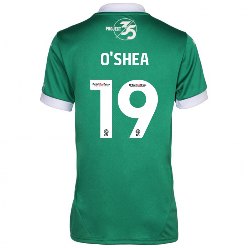 Kinderen Erin O'shea #19 Groen Wit Thuisshirt Thuistenue 2024/25 T-Shirt België