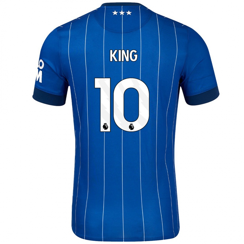 Kinderen Eloise King #10 Marineblauw Thuisshirt Thuistenue 2024/25 T-Shirt België