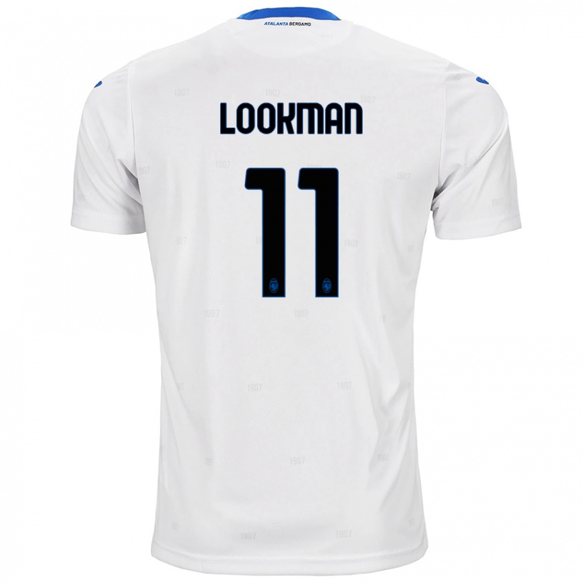 Kinderen Ademola Lookman #11 Wit Uitshirt Uittenue 2024/25 T-Shirt België