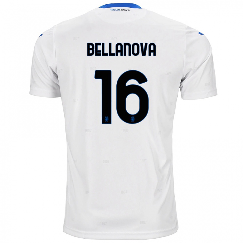 Kinderen Raoul Bellanova #16 Wit Uitshirt Uittenue 2024/25 T-Shirt België