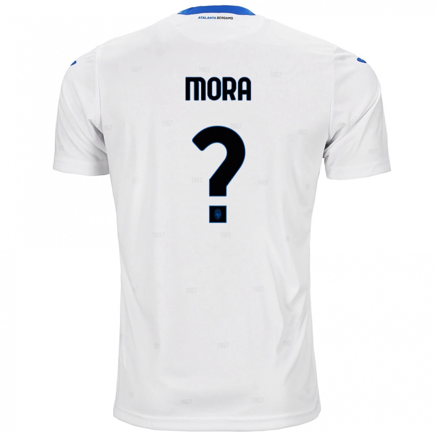 Enfant Maillot Christian Mora #0 Blanc Tenues Extérieur 2024/25 T-Shirt Belgique