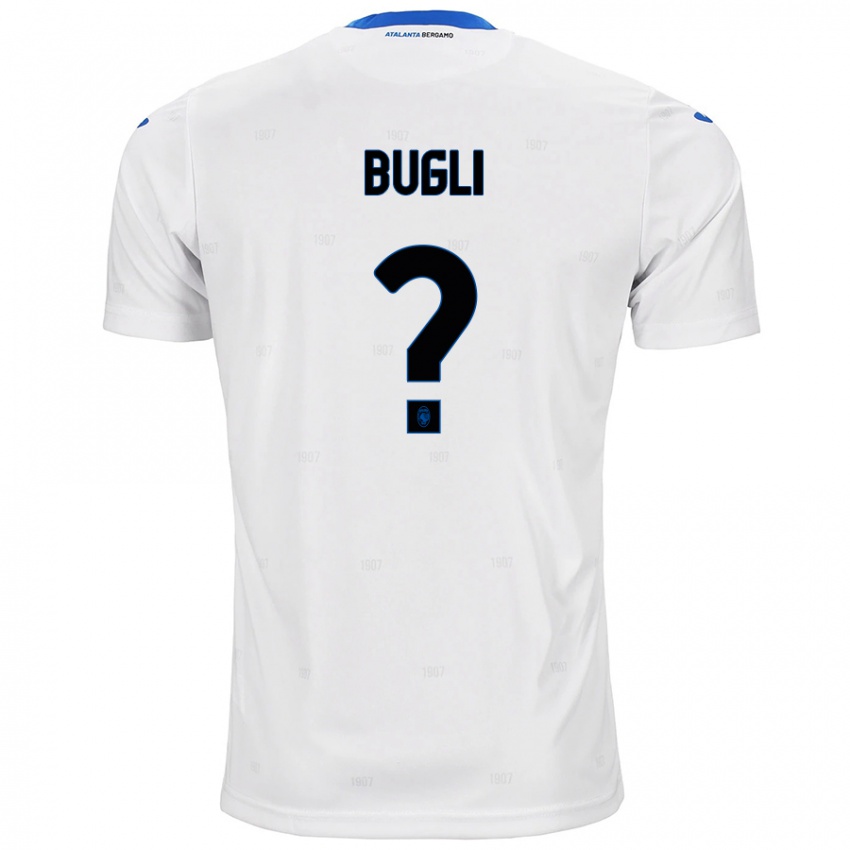 Enfant Maillot Gabriel Bugli #0 Blanc Tenues Extérieur 2024/25 T-Shirt Belgique