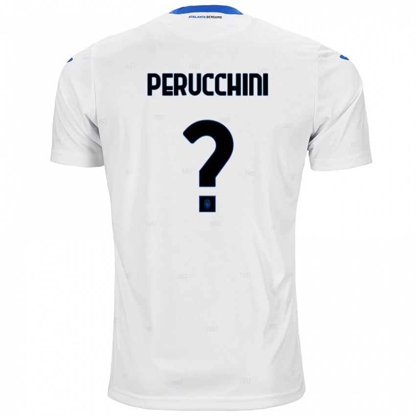 Enfant Maillot Simone Perucchini #0 Blanc Tenues Extérieur 2024/25 T-Shirt Belgique