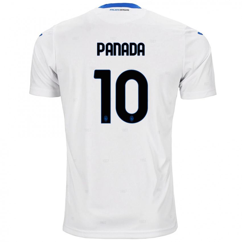 Enfant Maillot Simone Panada #10 Blanc Tenues Extérieur 2024/25 T-Shirt Belgique