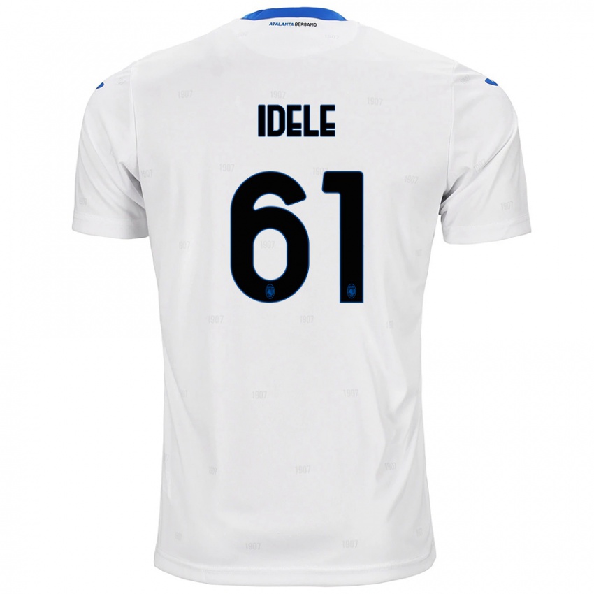 Enfant Maillot Javison Idele #61 Blanc Tenues Extérieur 2024/25 T-Shirt Belgique