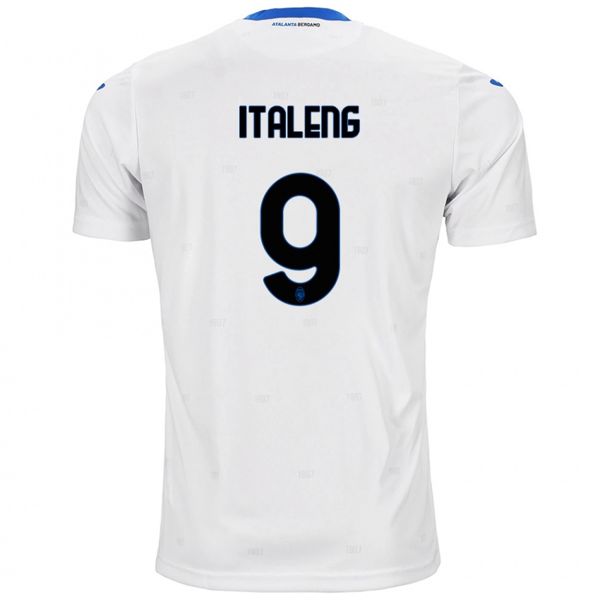 Kinderen Jonathan Italeng #9 Wit Uitshirt Uittenue 2024/25 T-Shirt België