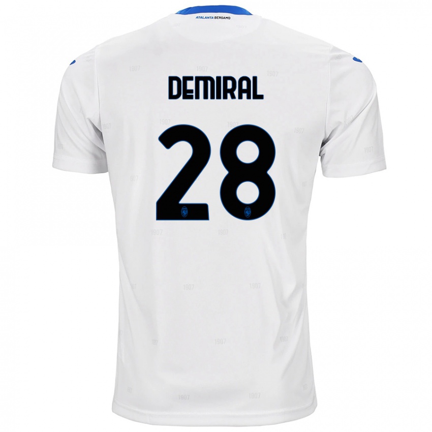 Kinderen Merih Demiral #28 Wit Uitshirt Uittenue 2024/25 T-Shirt België