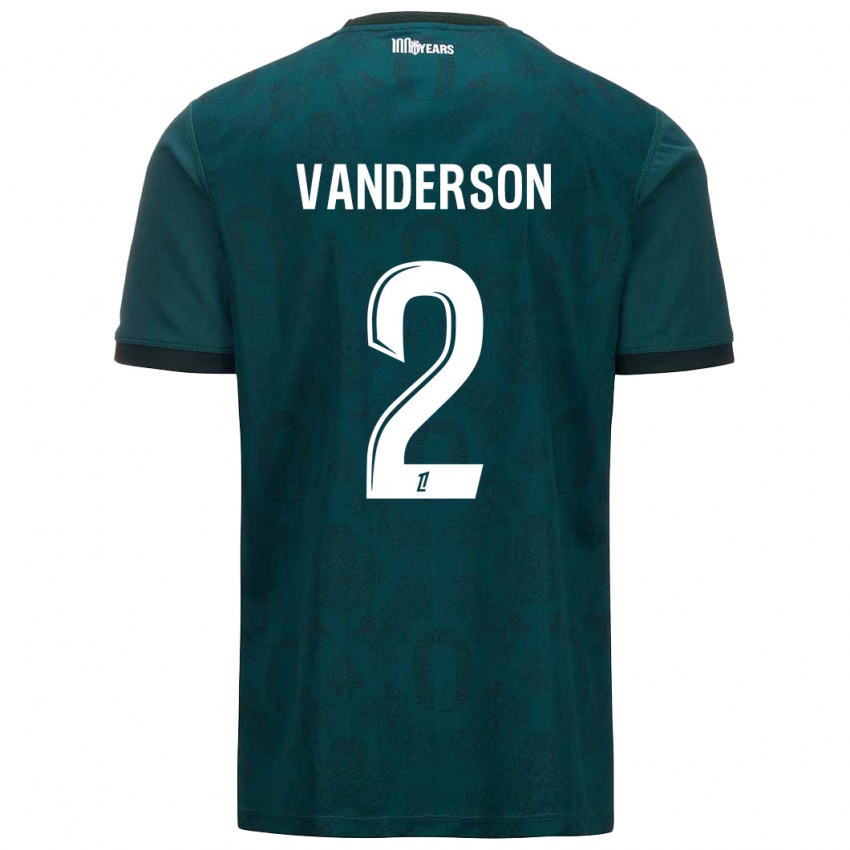 Kinderen Vanderson #2 Donkergroen Uitshirt Uittenue 2024/25 T-Shirt België