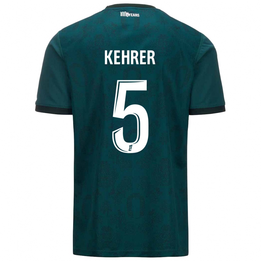 Kinderen Thilo Kehrer #5 Donkergroen Uitshirt Uittenue 2024/25 T-Shirt België