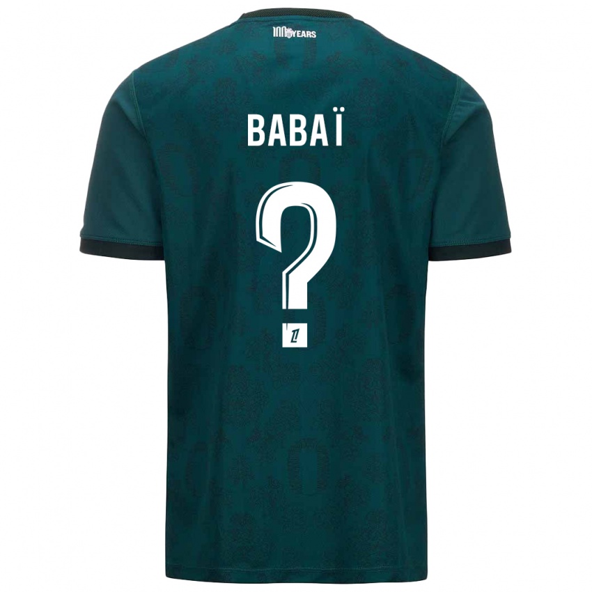 Kinderen Nazim Babaï #0 Donkergroen Uitshirt Uittenue 2024/25 T-Shirt België