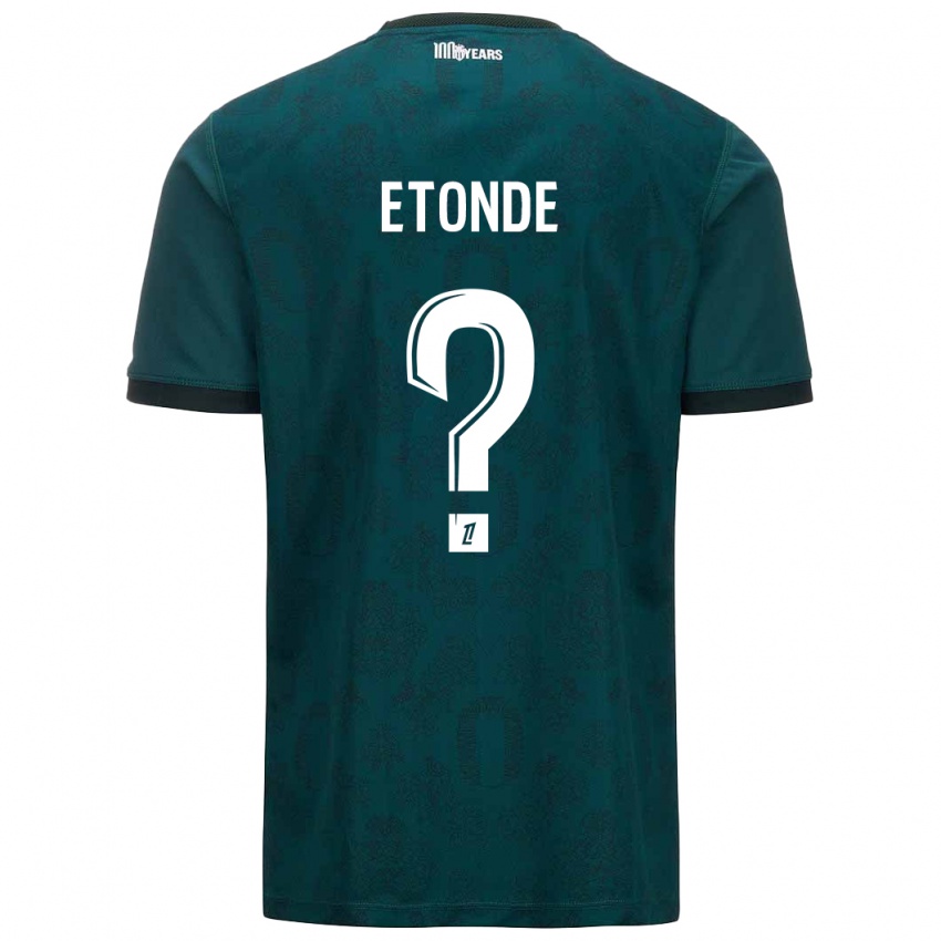 Kinderen Romaric Etonde #0 Donkergroen Uitshirt Uittenue 2024/25 T-Shirt België