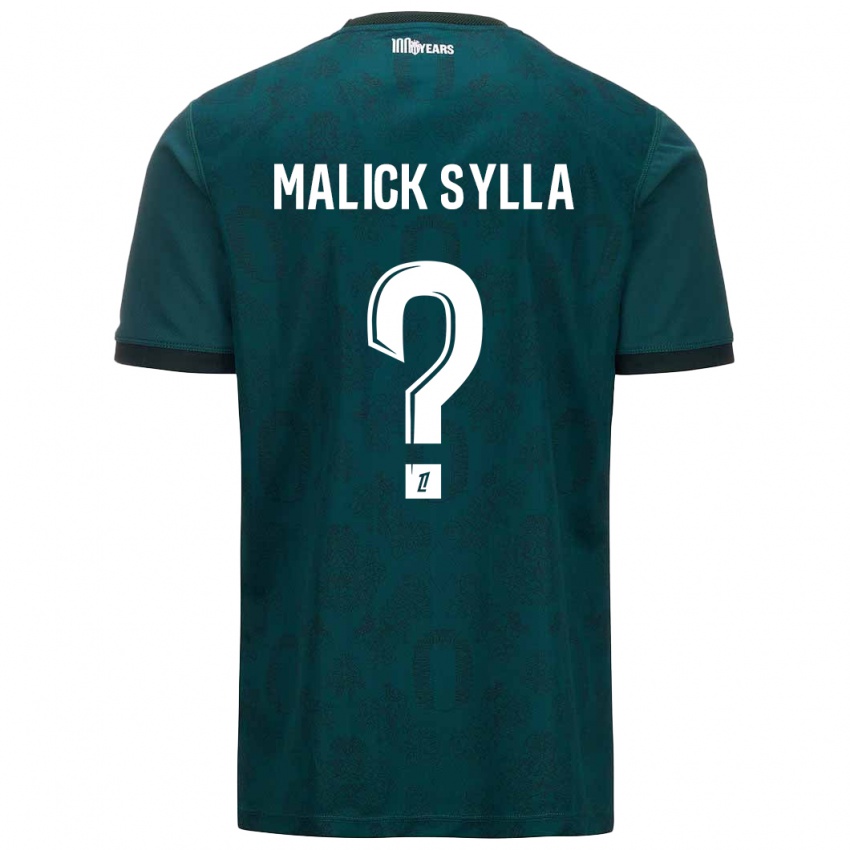 Kinderen Malick Sylla #0 Donkergroen Uitshirt Uittenue 2024/25 T-Shirt België