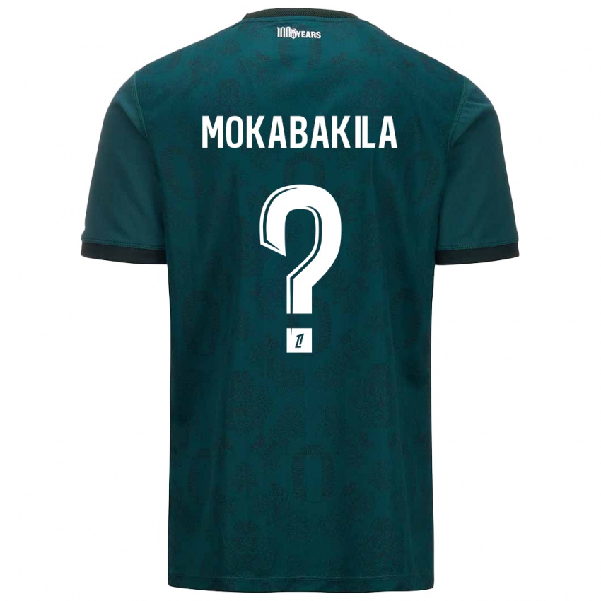 Kinderen Nick Mokabakila #0 Donkergroen Uitshirt Uittenue 2024/25 T-Shirt België