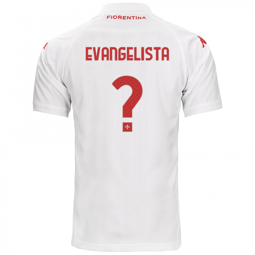 Kinder Carlo Evangelista #0 Weiß Auswärtstrikot Trikot 2024/25 T-Shirt Belgien