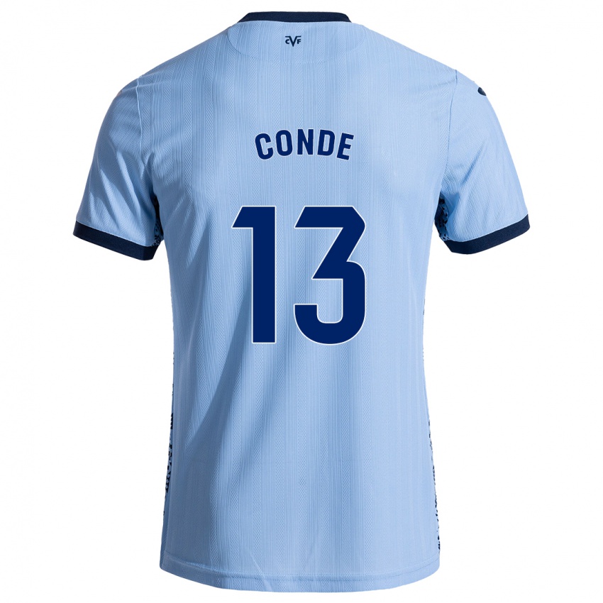 Kinder Diego Conde #13 Himmelblau Auswärtstrikot Trikot 2024/25 T-Shirt Belgien