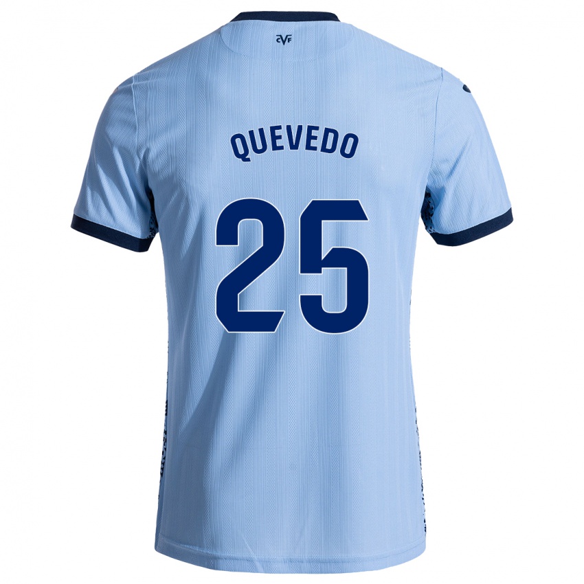 Kinderen Alex Quevedo #25 Hemelsblauw Uitshirt Uittenue 2024/25 T-Shirt België