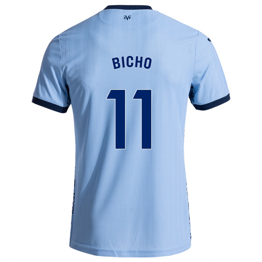 Kinder Bicho #11 Himmelblau Auswärtstrikot Trikot 2024/25 T-Shirt Belgien