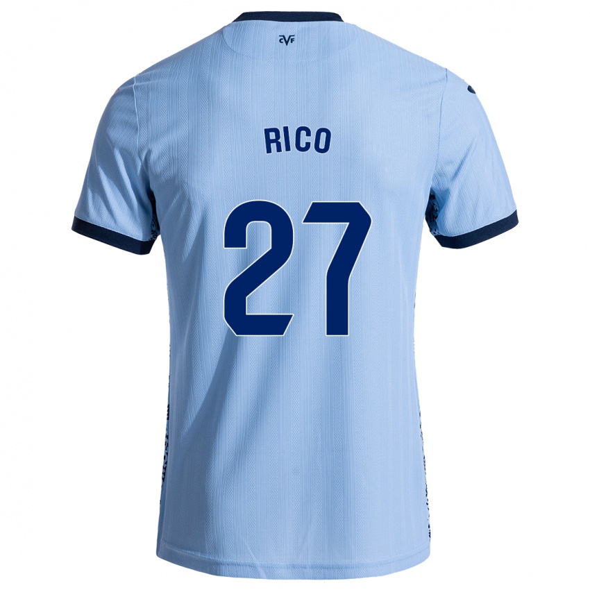 Kinder Vera Rico #27 Himmelblau Auswärtstrikot Trikot 2024/25 T-Shirt Belgien