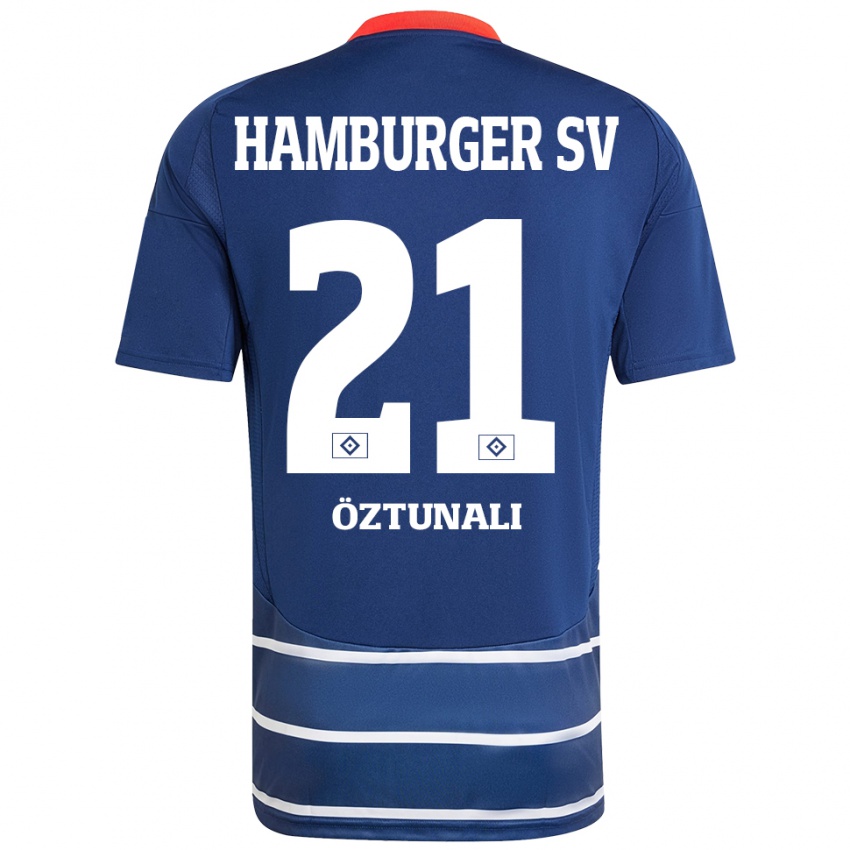 Kinderen Levin Öztunali #21 Donkerblauw Uitshirt Uittenue 2024/25 T-Shirt België