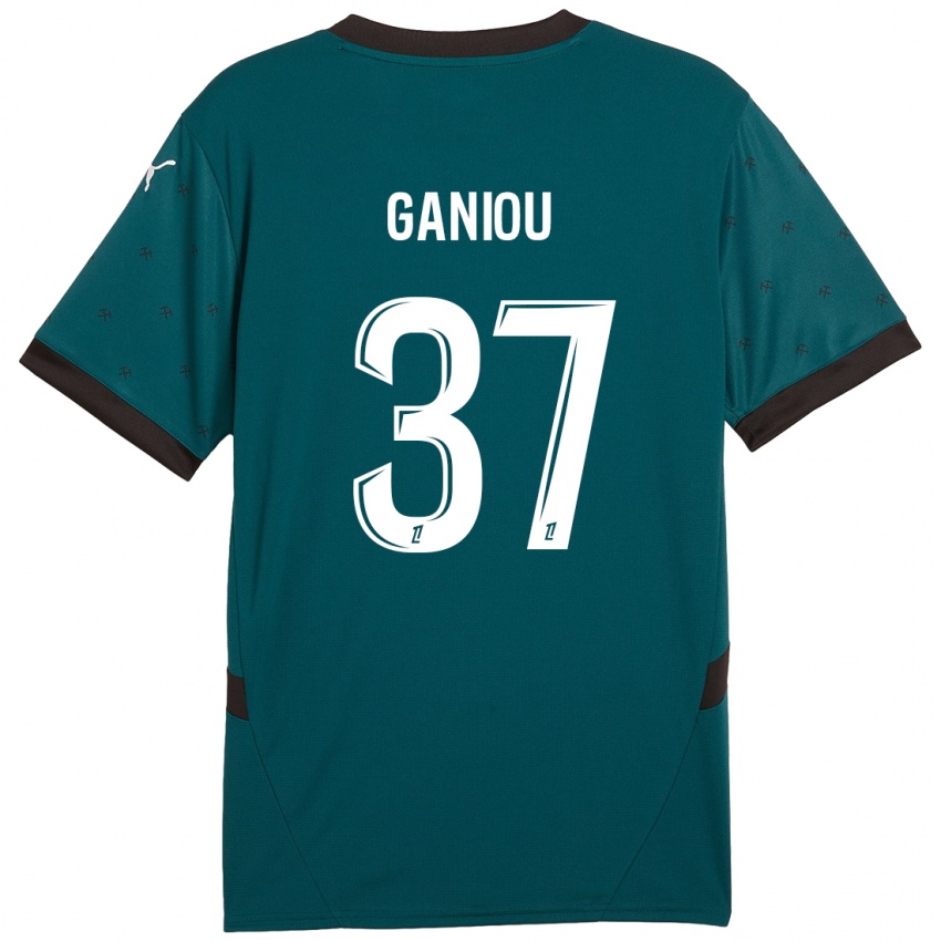 Kinderen Ismaëlo Ganiou #37 Donkergroen Uitshirt Uittenue 2024/25 T-Shirt België